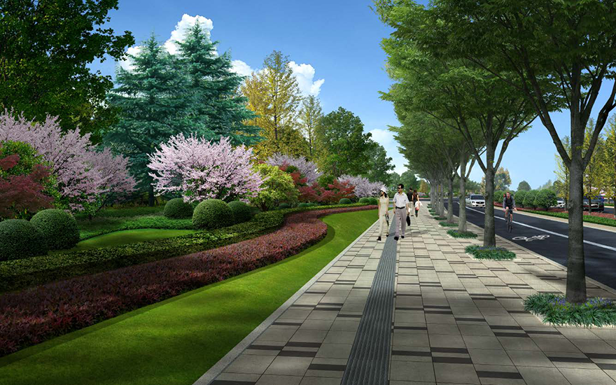 介休市定陽(yáng)路園林景觀設(shè)計(jì)